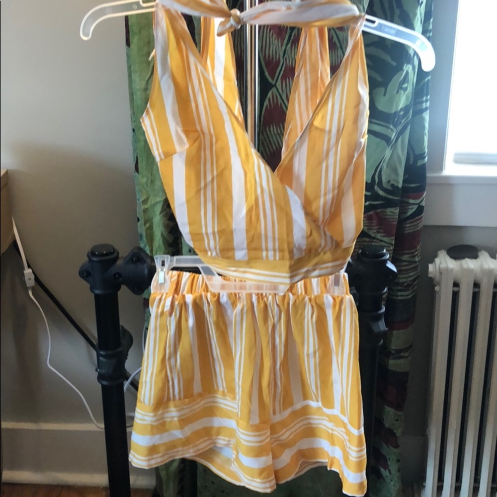 Crop Top & Short Set